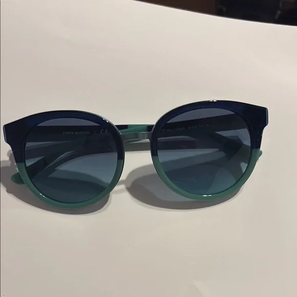 Tory Burch | Accessories | Tory Burch Blue And Green Cateye  display picture 2